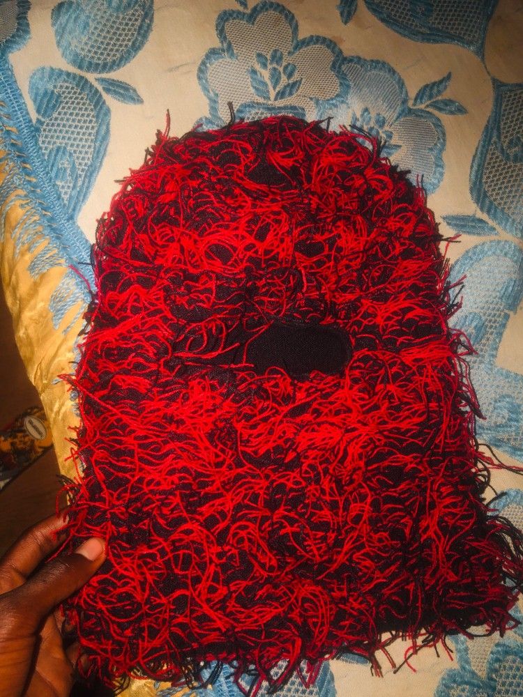 Fuzzy Ski Mask