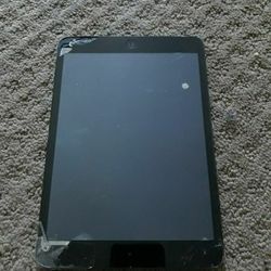 Ipad mini w/damaged screen...