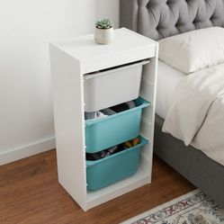 IKEA TROFAST Storage unit with bins