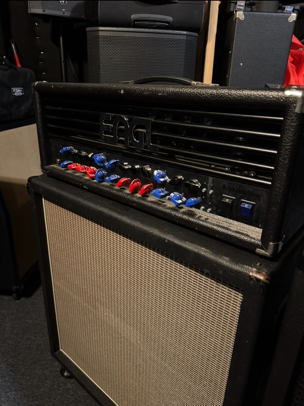 ENGL invader 100 (modded)