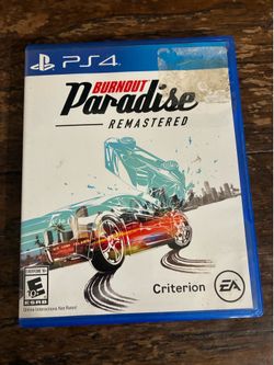 Burnout Paradise Remastered PS4