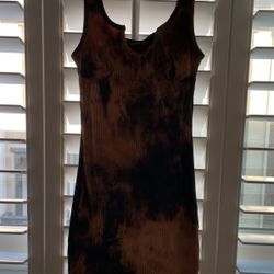 SHEIN Tie Dye Mini Dress