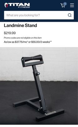 Titan Fitness Landmine Stand (Plus attachments)