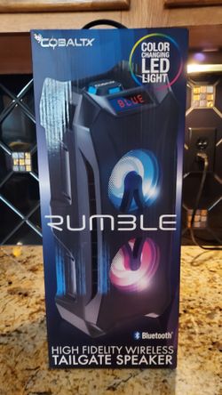 CobaltX Rumble Bluetooth Tailgate Speaker