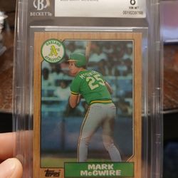 Graded Mark Mcgwire Rookie