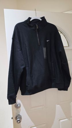 Men's Nike Club Quarter Zip Pullover Size Large