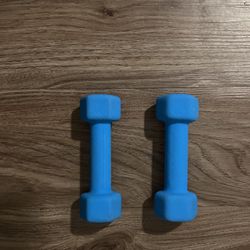 Set Of Two (2 Lb Dumbbells Hand Weight)