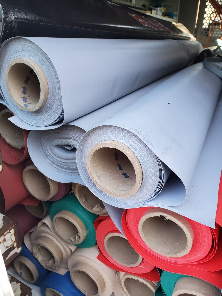 VINYL MATERIAL   (ON BOLT ) Heavy duty
