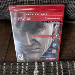 PS3 Metal Gear Solid 4 (Sealed In Box)