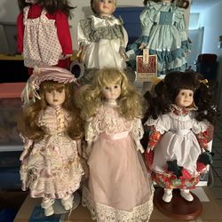 Collectible Porcelain Dolls