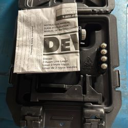 Dewalt 3 Beam Line Laser 