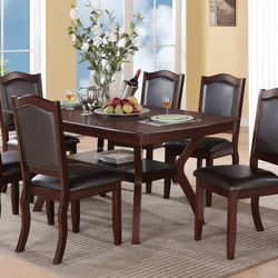 7 Pcs Dining Table