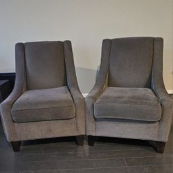 Two Living Room Chairs 