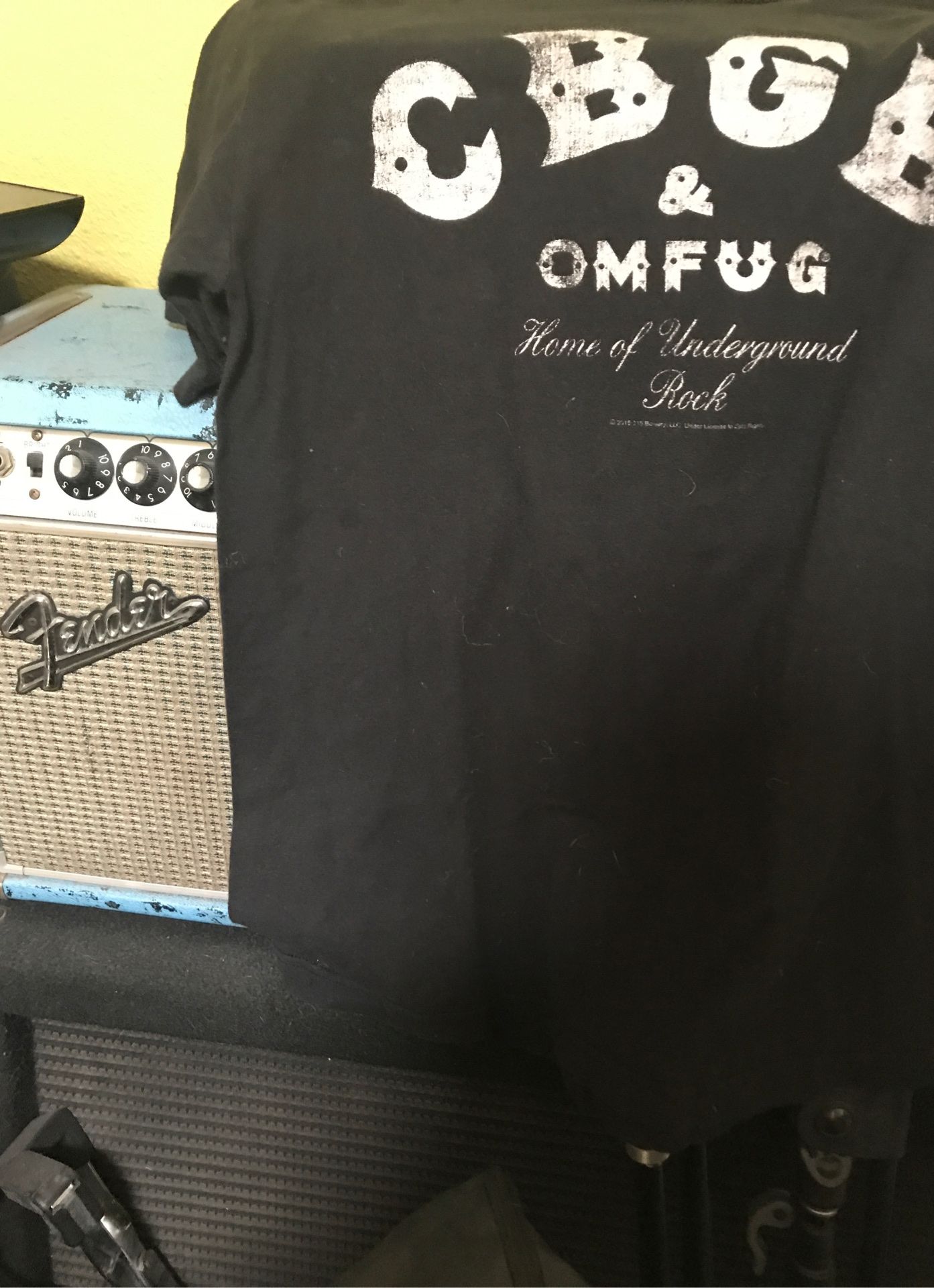 CBGB Punk Underground Music Black Tshirt