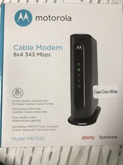 Cable modem for comcast