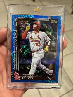 Yohel Pozo Topps Blue Refractor 149/150 Update series 