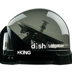DISH® Tailgater® Pro 2 Satellite Antenna and  DISH Wally HD Satellite Receiver