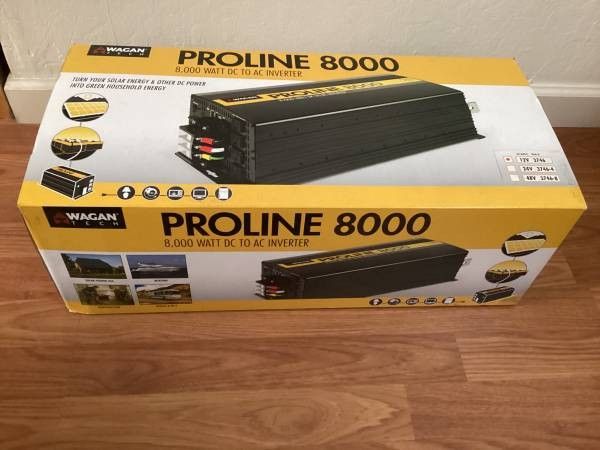 8000 Watt Power Inverter with Remote Control