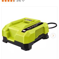 RYOBI 40V Lithium-Ion Rapid Charger