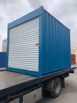 10ft Shipping Container – Refurbished with Roll Up Door