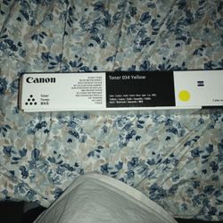 Cannon Toner 034 Yellow Toner 