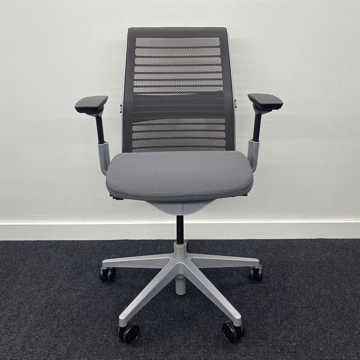 VERY LIKE NEW STEELCASE THINK V2 CHAIRS FULLY LOADED WITH LUMBAR SUPPORT!