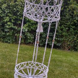 Dolcette Beaded Double Tier Macramé Hanging Baskets