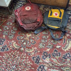 2 Fjallraven Backpacks
