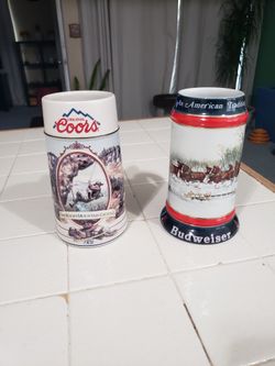 Vintage Beer Stein Mugs - $20 Each