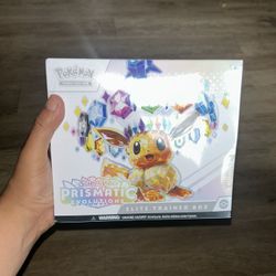 Pokemon Prismatic Evolutions Elite Trainer Box