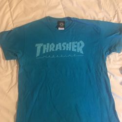 Blue Genuine Thrasher T Shirt Sz Medium