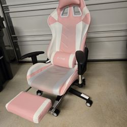 Pink Gaming Chair 