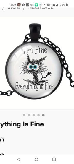 Very Positive Kitty Cat Everything Is Fine 