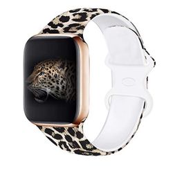 Leopard Soft Silicone Watch Band