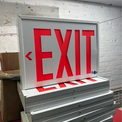 Emergency Exit Signs-American Made and NYC Approved