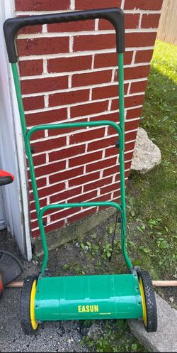EASUN Classic HS Push Reel Lawn Mower - Green