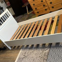 Twin size bed frame