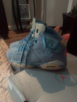 Travis Scott jordan 6 houston oilers size 12