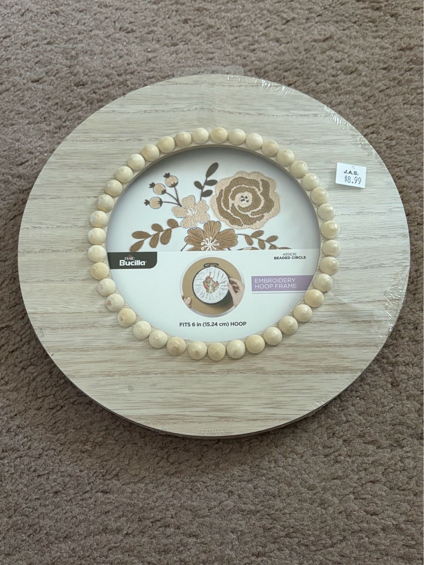 Bucilla Embroidery Hoop Frame
