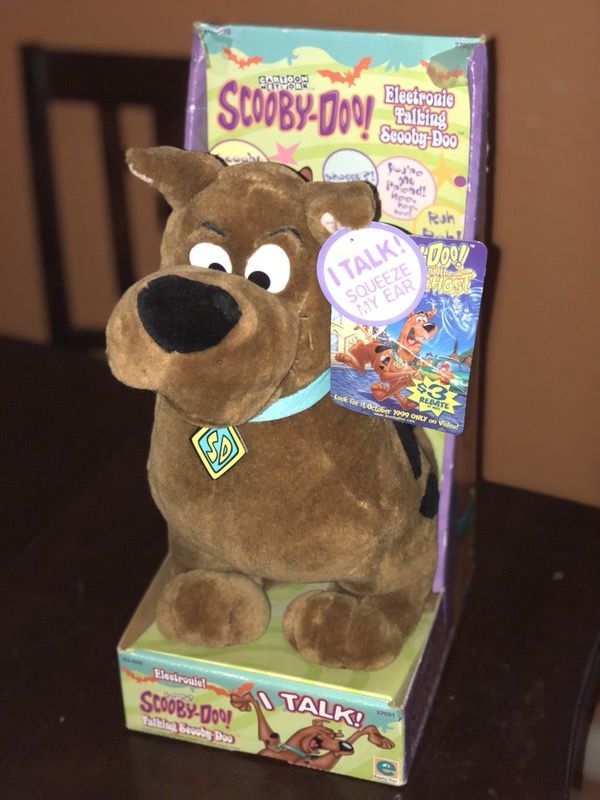 Scooby doo best sale talking plush