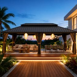 14 ft. x 24 ft. Outdoor Hardtop Gazebo