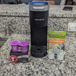 Keurig K Mini And 2 New Reusable Cups