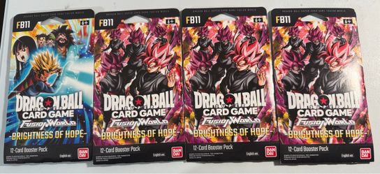 Dragon Ball Brightness of Hope FB11 Booster Sleeves