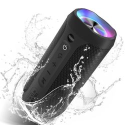 Waterproof Portable Bluetooth Speaker - 20W Louder Wireless Speaker with 20 Hour