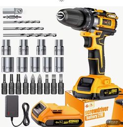 Cordless Drill With Clutch,