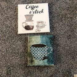 Mini Coffee Art (set of 2 pieces) 