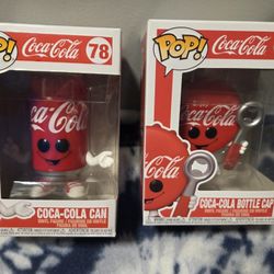 Funko Pop 78 & 79 COCA-COLA