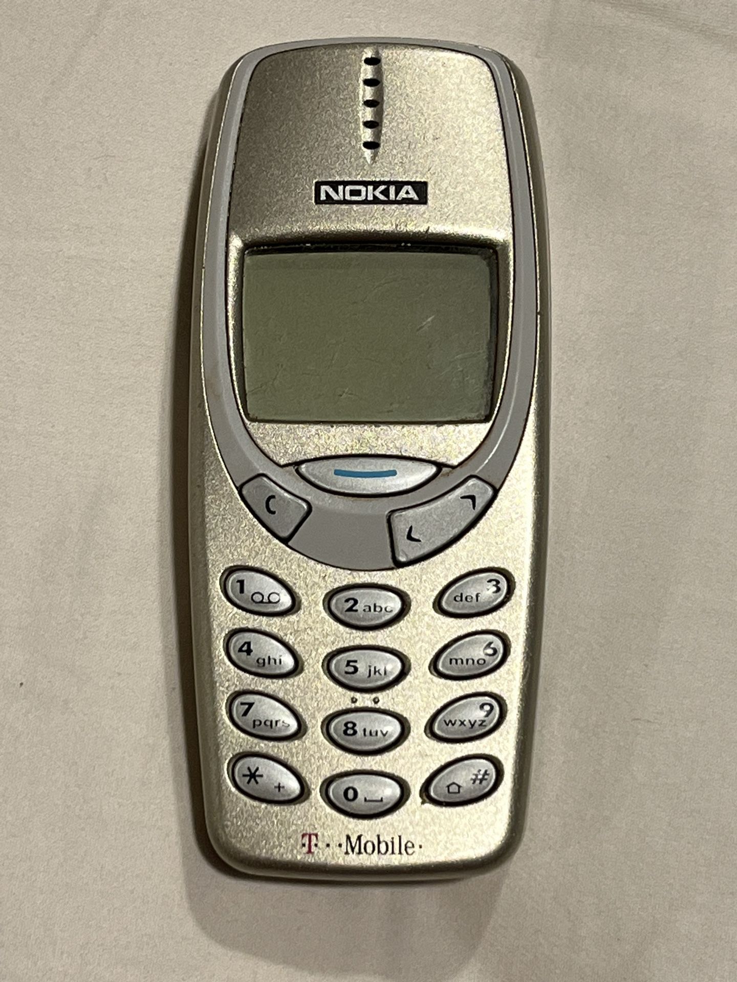Nokia 3390 / 3390b - Gold & Gray ( T-Mobile )