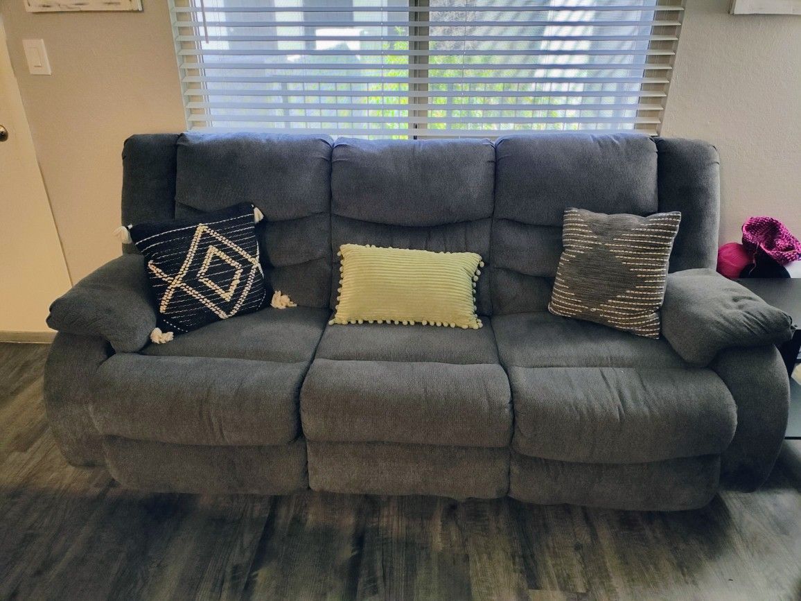 Grey Couch Set
