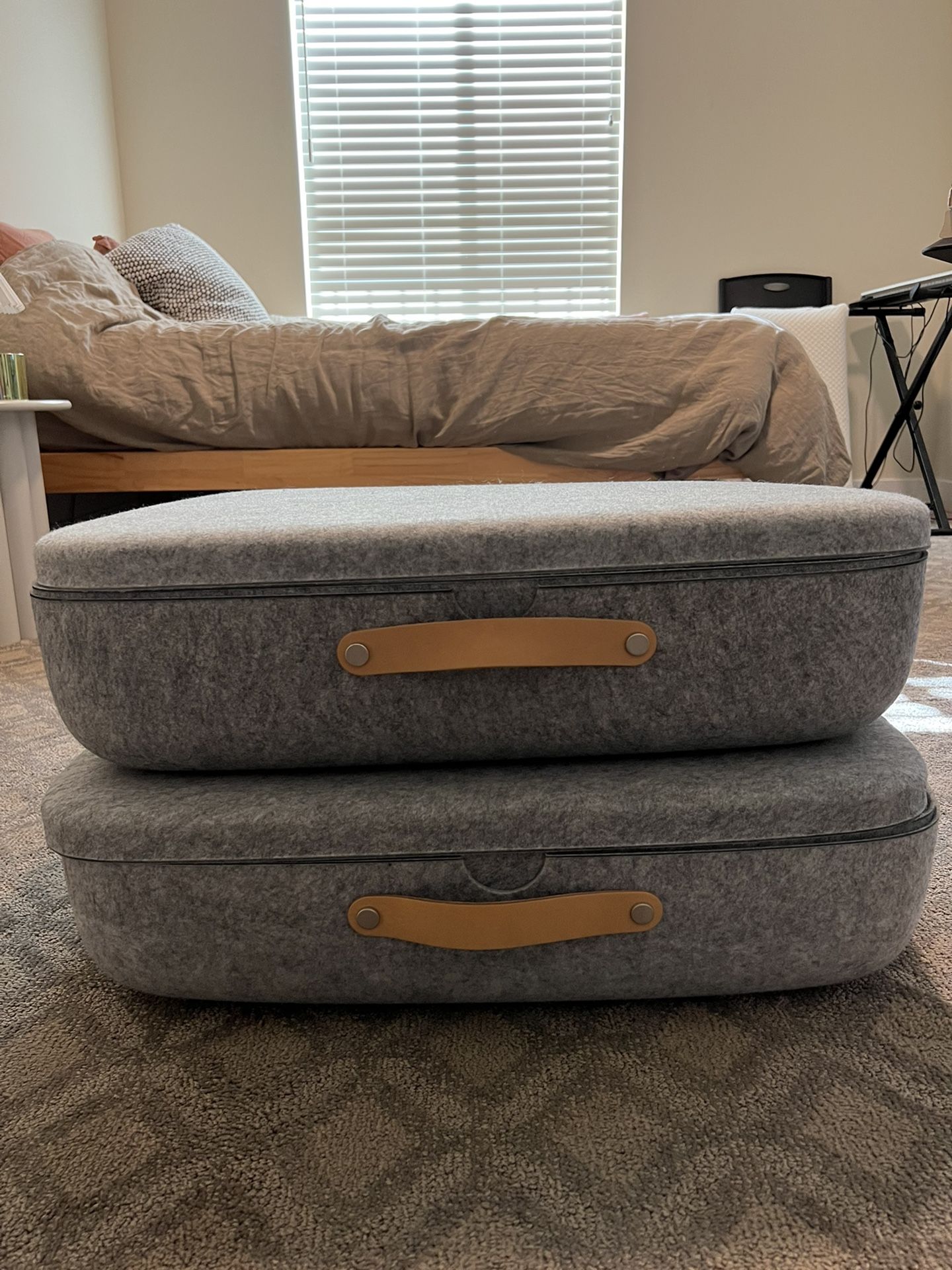 Open Spaces Under Bed Storage Set Of 2